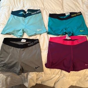 Bundle Nike Pros All Size Large